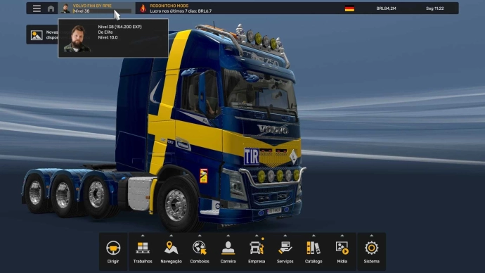 ETS2 1.54 - Profile Volvo FH4 Rpie V1.0