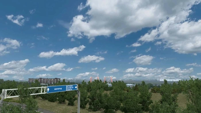 ETS2 1.53 - Road to Caucasus + RusMap RC V1.1