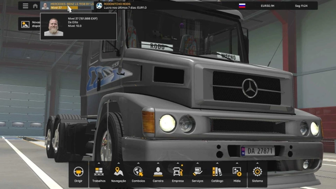 ETS2 1.54 - Profile Mercedes-Benz 1938 LS Mods Cristhian Cardoso V1.0