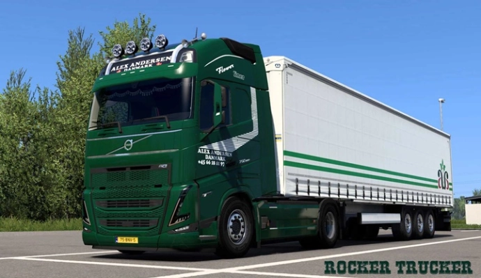 ETS2 1.53 - Alex Andersen B.V. Skin Pack V1.0