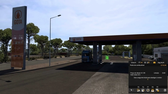 ETS2 1.54 - Fuelo EU Diesel Price (12.03.2025)