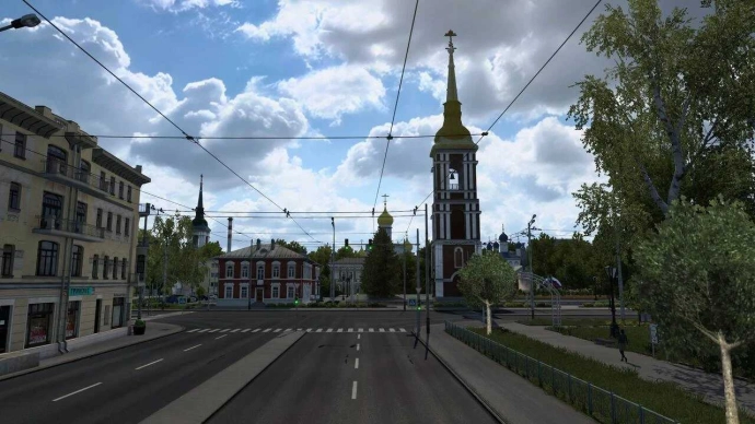 ETS2 1.53 - Tambov Map V1.2