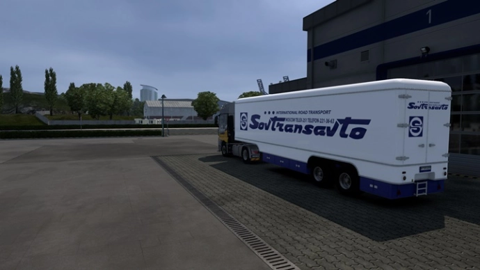 ETS2 1.53 - Old Kassbohrer Trailer