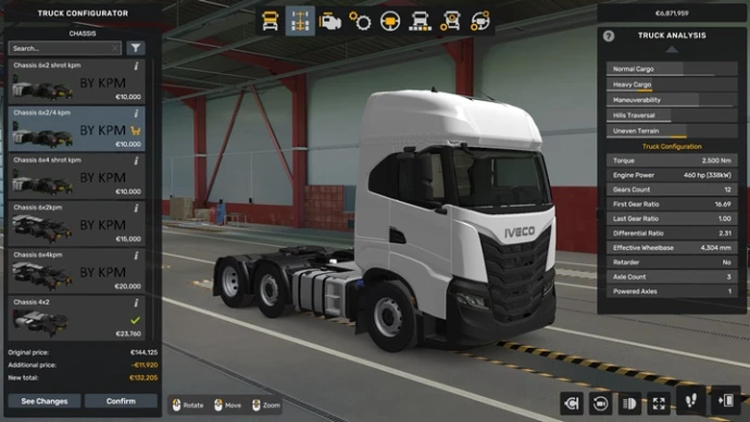 ETS2 1.53 - Chassis 6xx for Iveco S Way V1.0