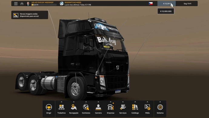 ETS2 1.54 - Profile Volvo FH13 Modshop V1.0