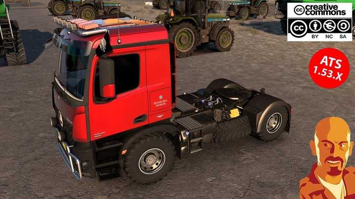 ATS – Daimler-M.B. Arocs Agrar V3.1 (1.53)