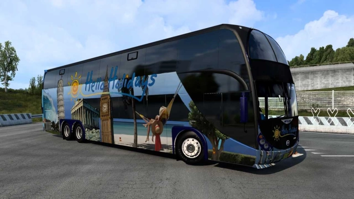 ETS2 1.54 - BigBus Traffic Pack V2.0.11 ETS2 1.54 - BigBus Traffic Pack V2.0.11