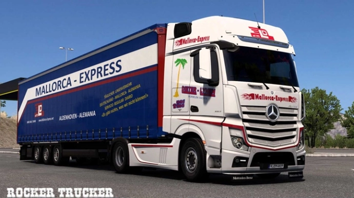 ETS2 1.54 - Dieter Lynen Mallorca-Express Skin Pack V1.1