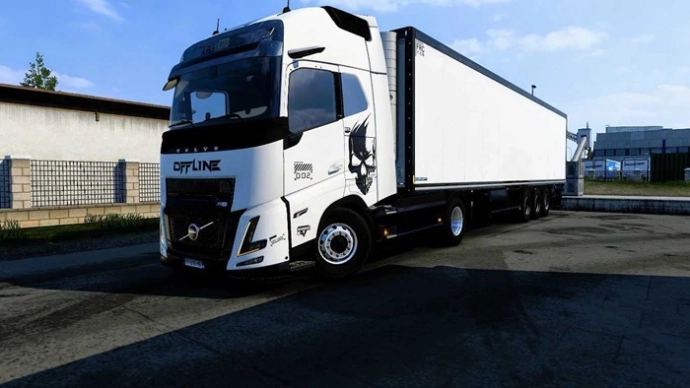 ETS2 1.54 - Volvo Aero 4k Skin V1.0 ETS2 1.54 - Volvo Aero 4k Skin V1.0