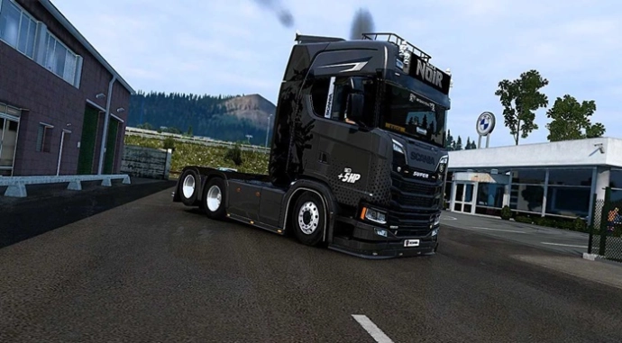 ETS2 1.54 - Scania S Black Noir Skin V1.0 ETS2 1.54 - Scania S Black Noir Skin V1.0