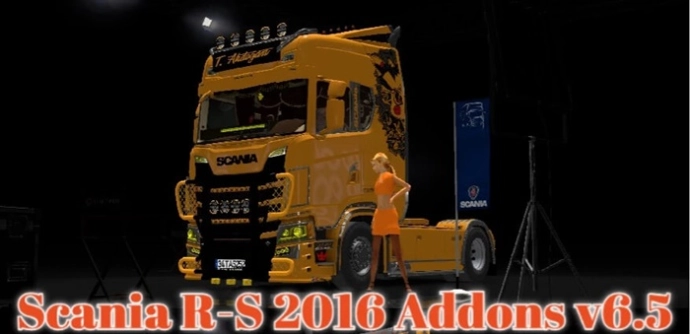 ETS2 1.54 - Дополнения для Scania R-S 2016 V6.5 ETS2 1.54 - Дополнения для Scania R-S 2016 V6.5