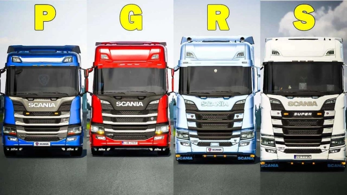 ETS2 1.54 - Next Generation Scania PGRS Pack V2.6.1
