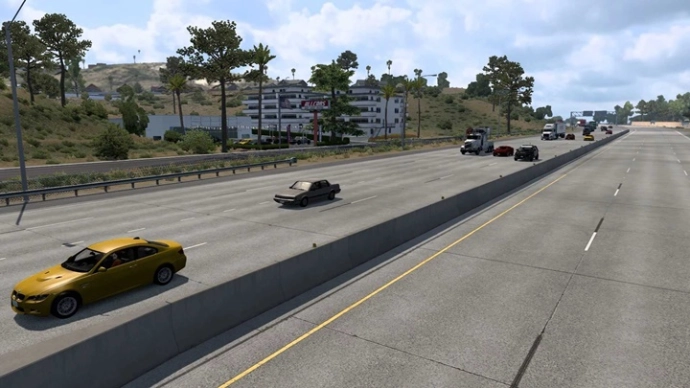 ETS2 1.54 - Культура автомобилей США V1.6 ETS2 1.54 - Культура автомобилей США V1.6