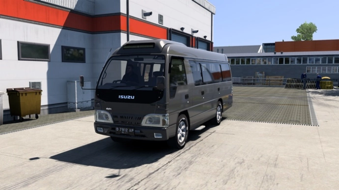 ETS2 1.54 - Isuzu NKR 55 Микроавтобус ETS2 1.54 - Isuzu NKR 55 Микроавтобус