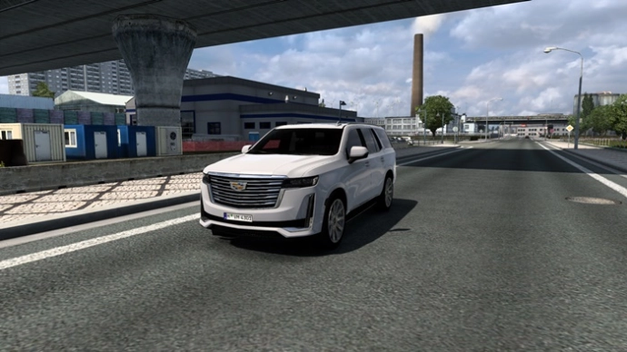 ETS2 1.54 - Cadillac Escalade (2021) V1.8