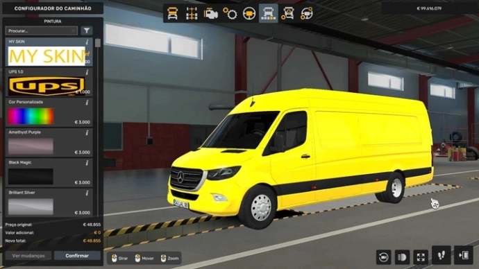 ETS2 1.54 - Шаблон и скин Mercedes-Benz Sprinter 2023 V1.0 ETS2 1.54 - Шаблон и скин Mercedes-Benz Sprinter 2023 V1.0
