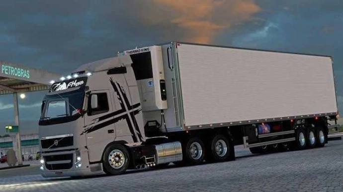 ETS2 1.54 - Классический грузовик Volvo ETS2 1.54 - Классический грузовик Volvo