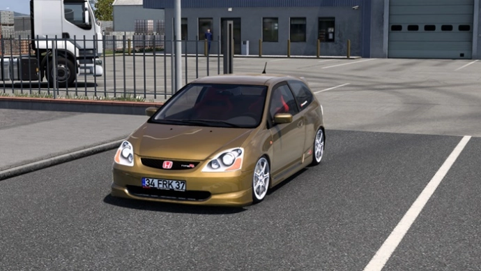 ETS2 1.54 - Honda Civic EP3 Typer ETS2 1.54 - Honda Civic EP3 Typer