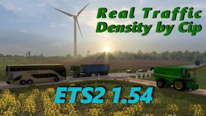 ETS2 - Real Traffic Density V1.54.a