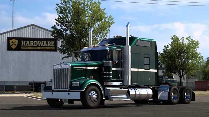 ATS – Дополнения Kenworth W900L V2.0 (1.54) ATS – Дополнения Kenworth W900L V2.0 (1.54)