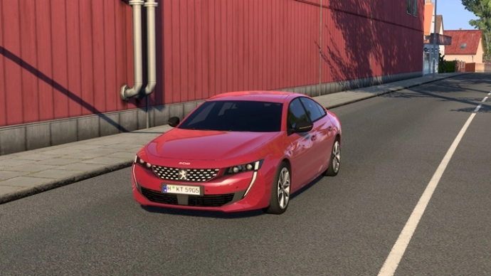 ETS2 1.54 - Peugeot 508 GT 2022 V1.5 ETS2 1.54 - Peugeot 508 GT 2022 V1.5