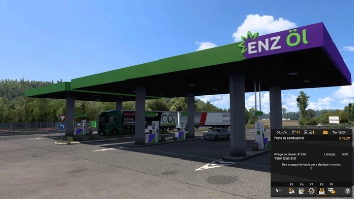 ETS2 1.55 - Цена дизельного топлива в Европейском союзе (27.05.2025) ETS2 1.55 - Цена дизельного топлива в Европейском союзе (27.05.2025)