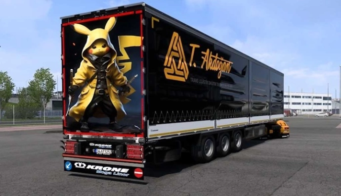 ETS2 1.55 - Прицеп Megaliner в турецком стиле ETS2 1.55 - Прицеп Megaliner в турецком стиле