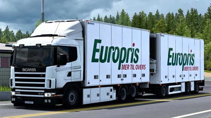 ETS2 1.54 - RJL Bussbygg Шасси + Прицеп с тележкой V1.4.7 ETS2 1.54 - RJL Bussbygg Шасси + Прицеп с тележкой V1.4.7