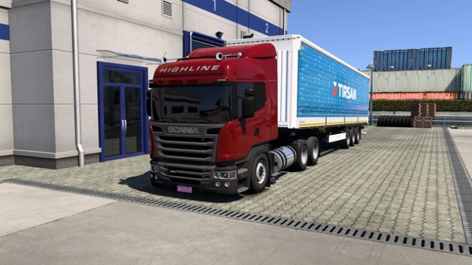 ETS2 1.54 - Грузовик Scania Highline 2005 ETS2 1.54 - Грузовик Scania Highline 2005