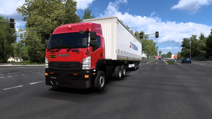 ETS2 1.54 - Грузовик Isuzu Giga ETS2 1.54 - Грузовик Isuzu Giga