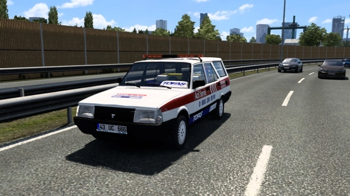 ETS2 1.54 - Tofas Kartal Служба экстренной помощи ETS2 1.54 - Tofas Kartal Служба экстренной помощи