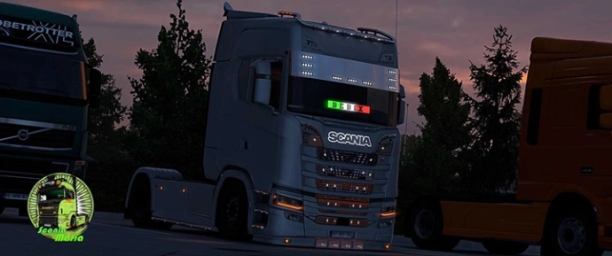 ETS2 1.54 - Скания 2016 Тюнинг Стиль Италия V1.0 ETS2 1.54 - Скания 2016 Тюнинг Стиль Италия V1.0