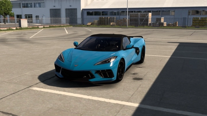 ETS2 1.54 - Chevrolet Corvette C8 V1.0 ETS2 1.54 - Chevrolet Corvette C8 V1.0
