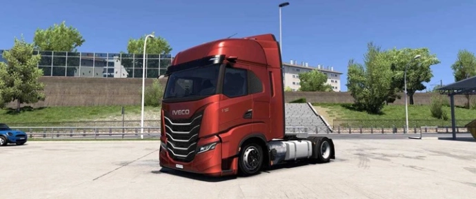 ETS2 1.54 - Дополнение к шасси SCS Iveco S-Way Low Deck V1.1 ETS2 1.54 - Дополнение к шасси SCS Iveco S-Way Low Deck V1.1