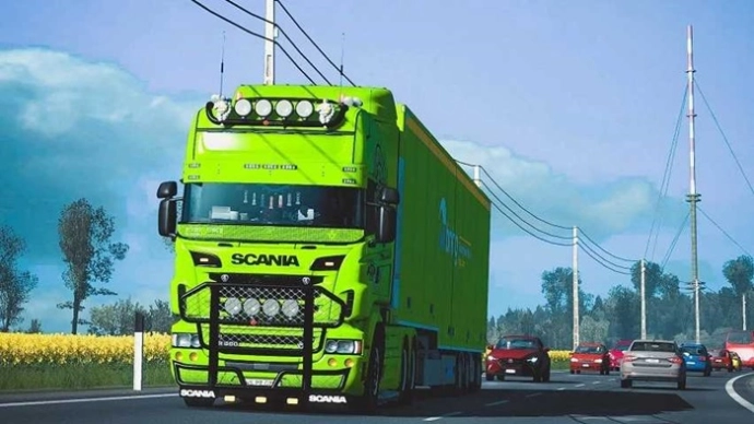 ETS2 1.54 - Набор тюнинга для Scania RS RJL ETS2 1.54 - Набор тюнинга для Scania RS RJL