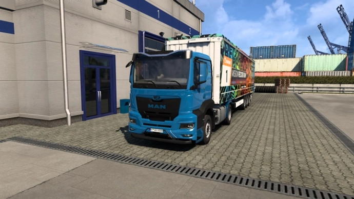 ETS2 1.54 - Грузовик MAN TGS 2020 V2.5 ETS2 1.54 - Грузовик MAN TGS 2020 V2.5
