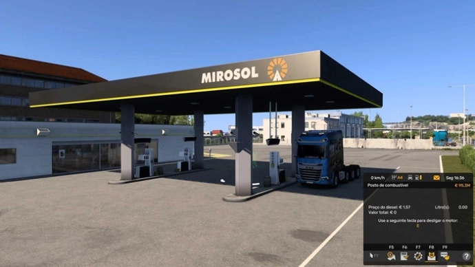 ETS2 1.54 - Цена дизельного топлива в Европейском союзе (28.04.2025) ETS2 1.54 - Цена дизельного топлива в Европейском союзе (28.04.2025)