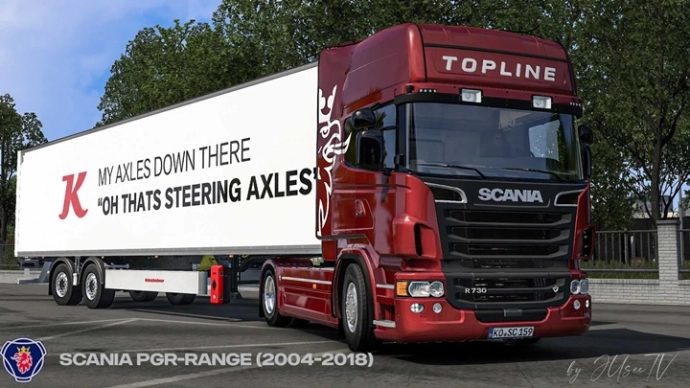 ETS2 1.54 - Scania PGR-Series V1.3 ETS2 1.54 - Scania PGR-Series V1.3