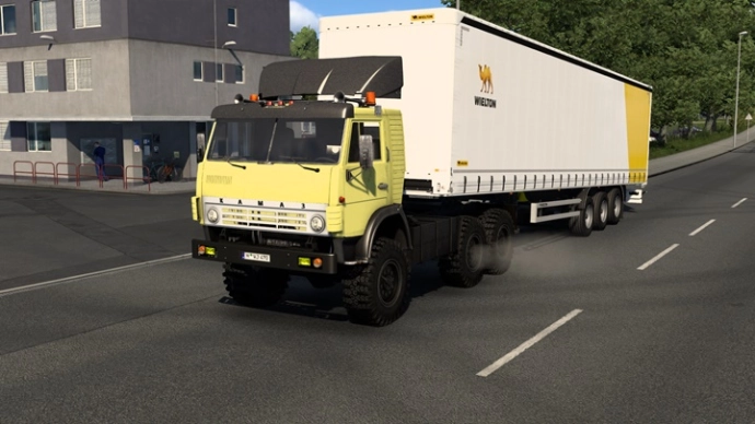 ETS2 1.54 - КамАЗ 4410 внедорожный грузовик V2.1 ETS2 1.54 - КамАЗ 4410 внедорожный грузовик V2.1