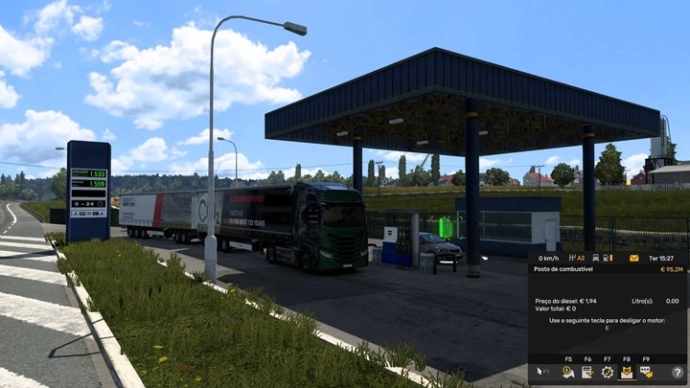 ETS2 1.55 - Цена дизельного топлива в Европейском союзе (24.05.2025) ETS2 1.55 - Цена дизельного топлива в Европейском союзе (24.05.2025)