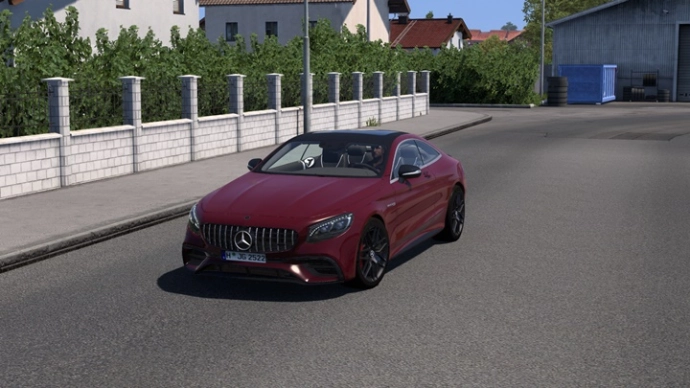 ETS2 1.54 - Mercedes-Benz AMG S63 Coupe 2021 V2.8 ETS2 1.54 - Mercedes-Benz AMG S63 Coupe 2021 V2.8