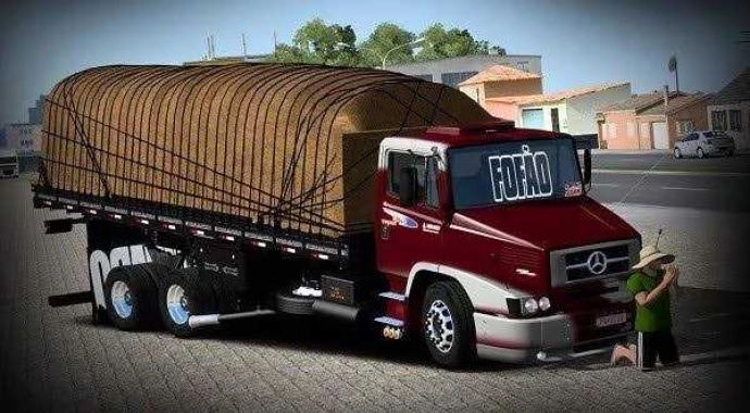 ETS2 1.54 - грузовик Mercedes-Benz 1620 ETS2 1.54 - грузовик Mercedes-Benz 1620