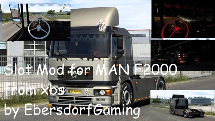 ETS2 1.54 - MAN F2000 Тюнинг Мод V10.5 ETS2 1.54 - MAN F2000 Тюнинг Мод V10.5