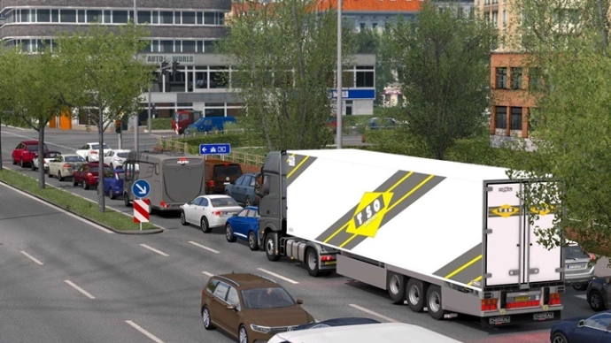 ETS2 1.54 - Brutal Traffic V5.7