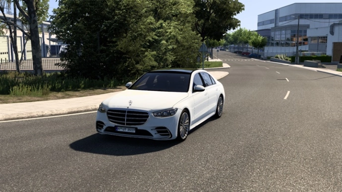 ETS2 1.54 - Mercedes-Benz W223 S-Class V1.8 ETS2 1.54 - Mercedes-Benz W223 S-Class V1.8
