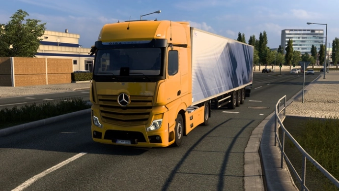 ETS2 1.54 - Грузовик Mercedes-Benz New Actros 2019 ETS2 1.54 - Грузовик Mercedes-Benz New Actros 2019