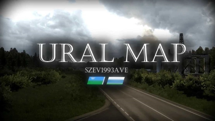 ETS2 1.54 - Ural Map V1.4
