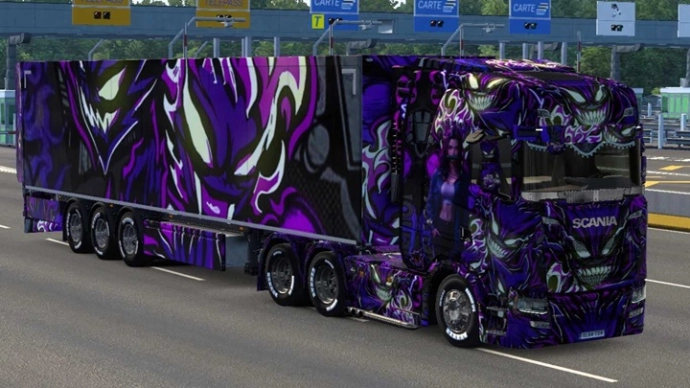 ETS2 1.54 - Никаких лицевых скинов V1.0 ETS2 1.54 - Никаких лицевых скинов V1.0