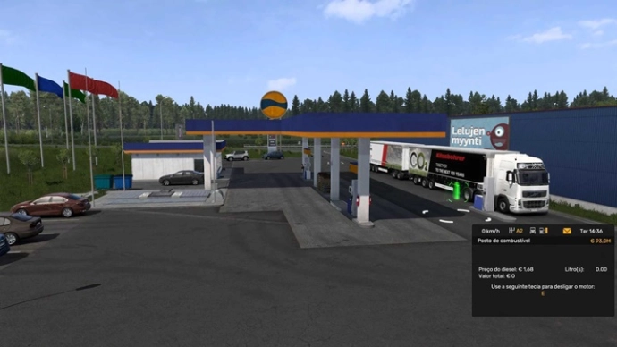 ETS2 1.55 - Цена дизельного топлива (22.05.2025) ETS2 1.55 - Цена дизельного топлива (22.05.2025)