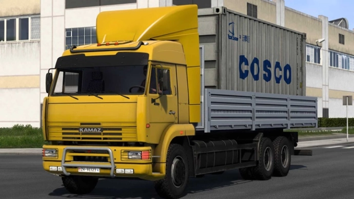 ETS2 1.54 - Грузовик Kamaz 6460 V9.0 ETS2 1.54 - Грузовик Kamaz 6460 V9.0